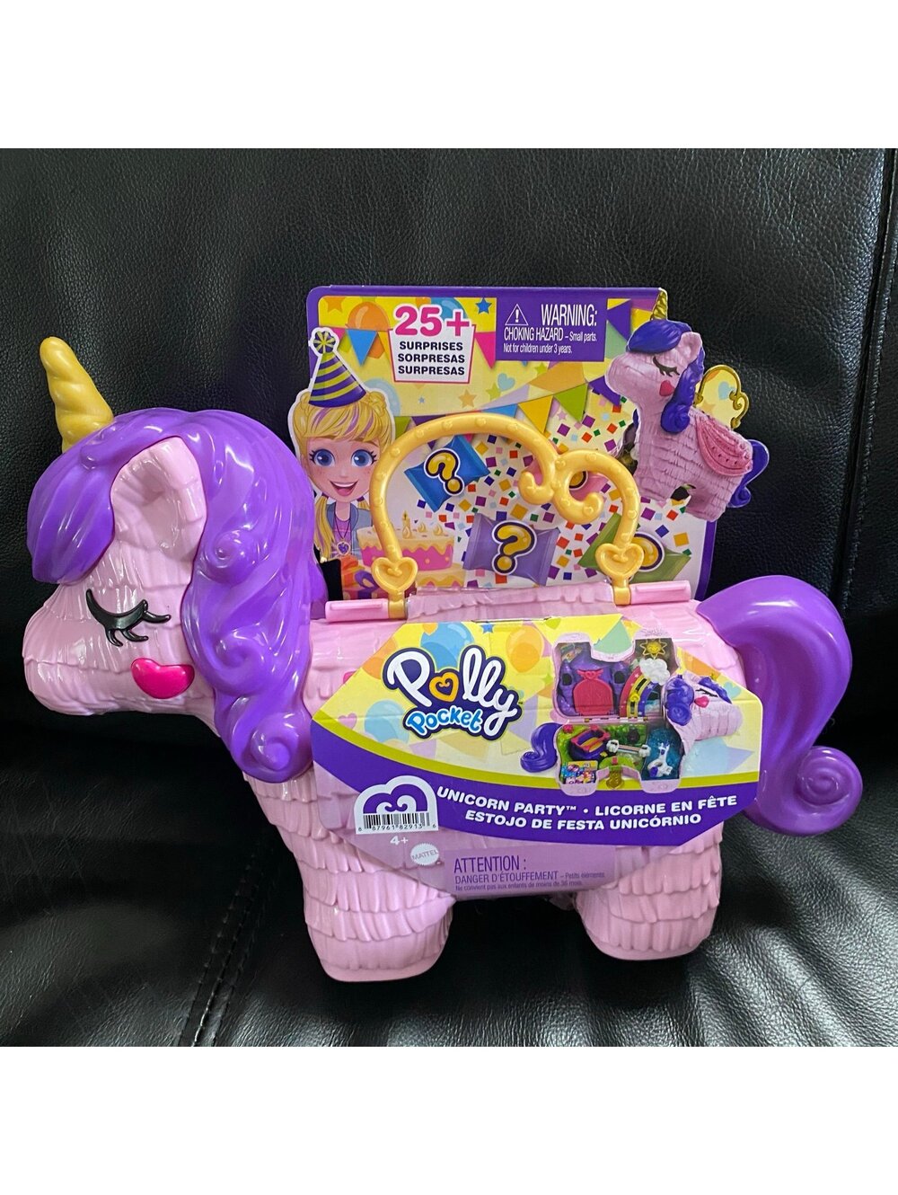 Polly Pocket Unicorn Party Playset NEW